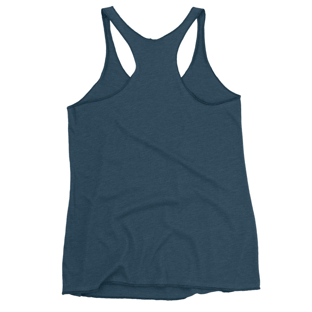 Childless dog lady for Kamala - racerback tank