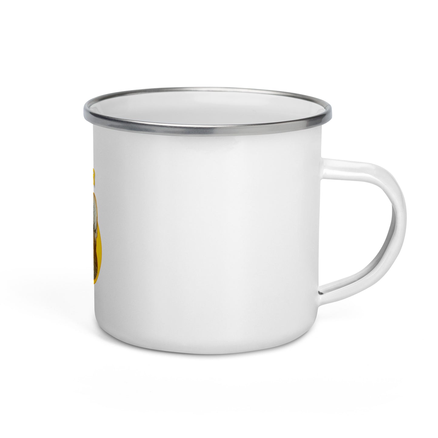 "Happy Camper" - Enamel Mug