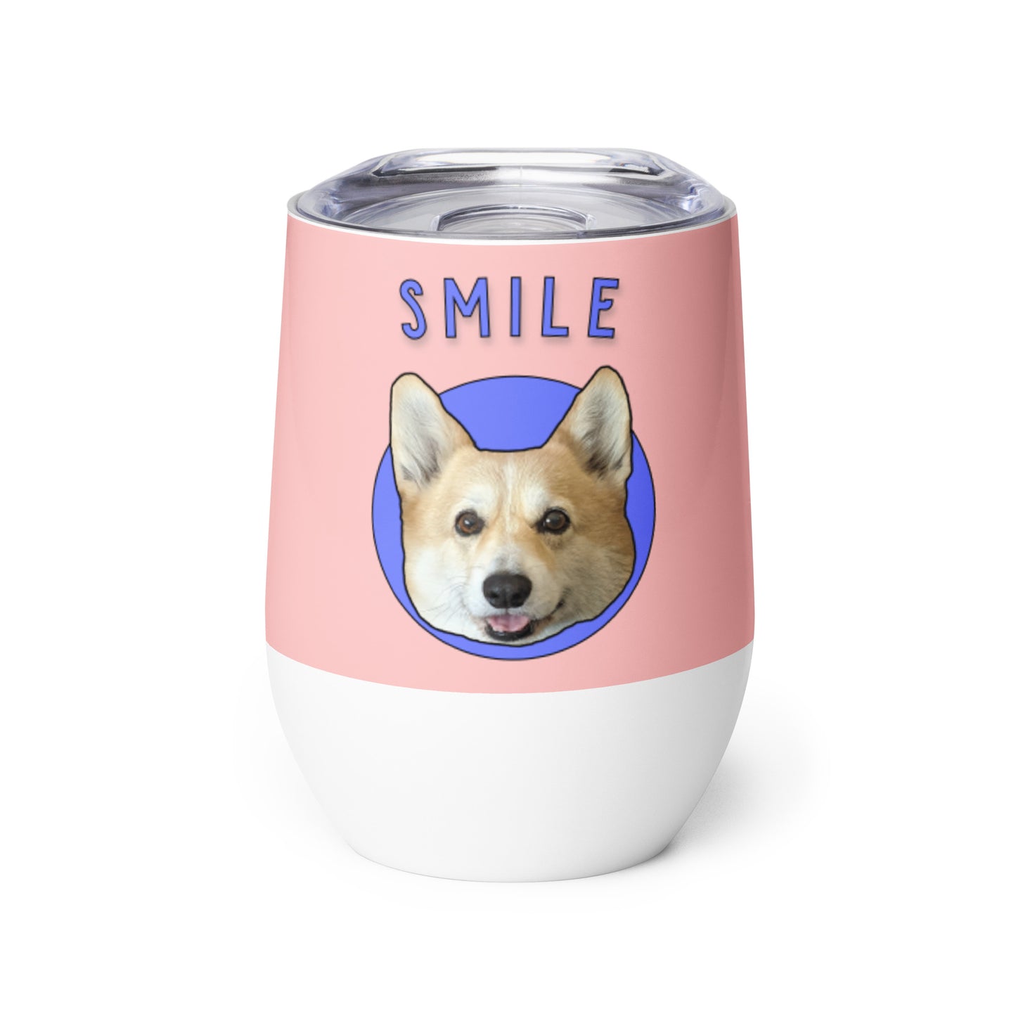 "Smile" - Wine tumbler